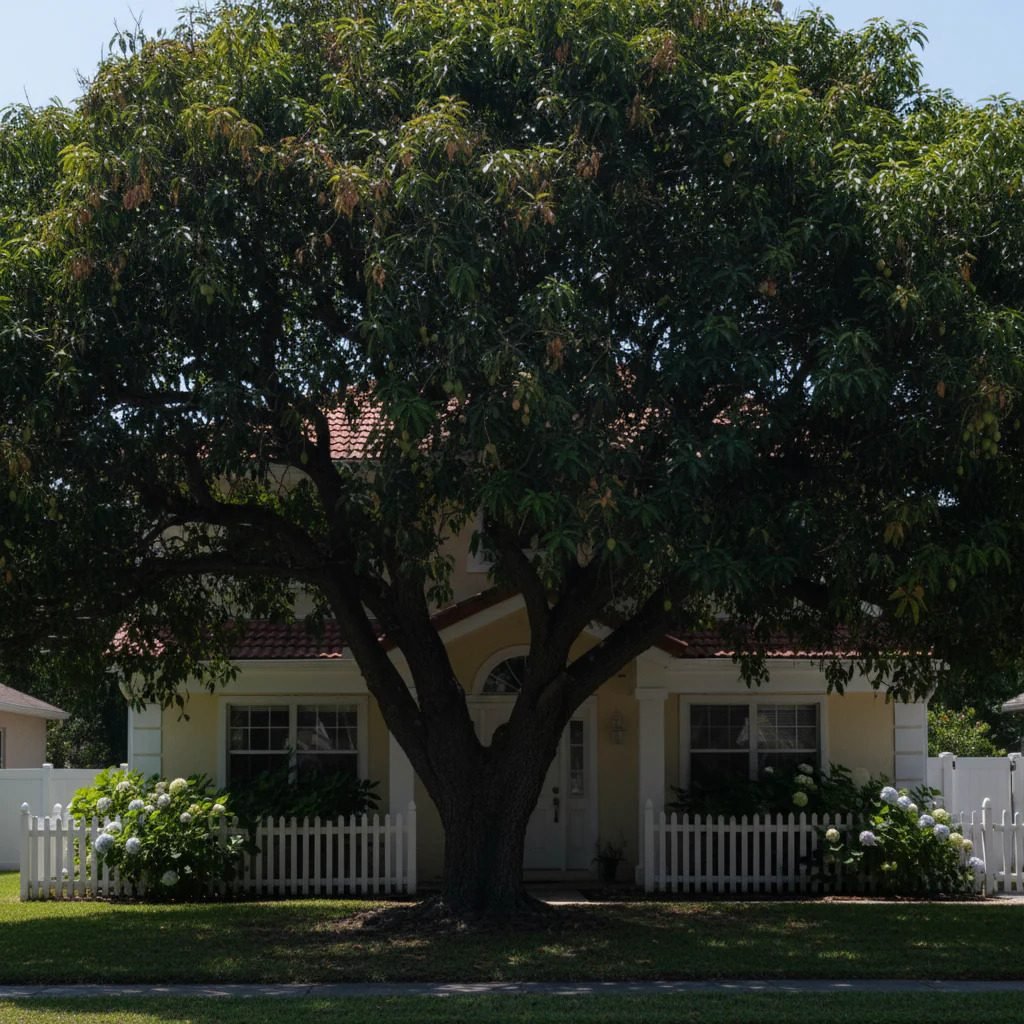 Cover of The Mango Tree Behind Our House